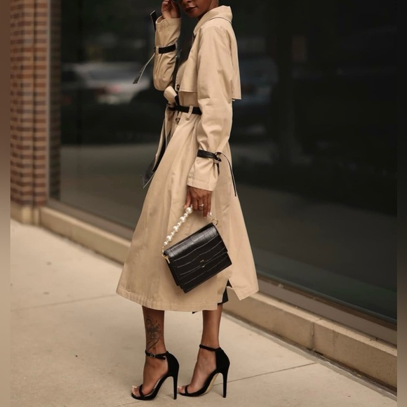 NWT The Drop Women's Hummus Trench Coat by @signedblake - Picture 7 of 8